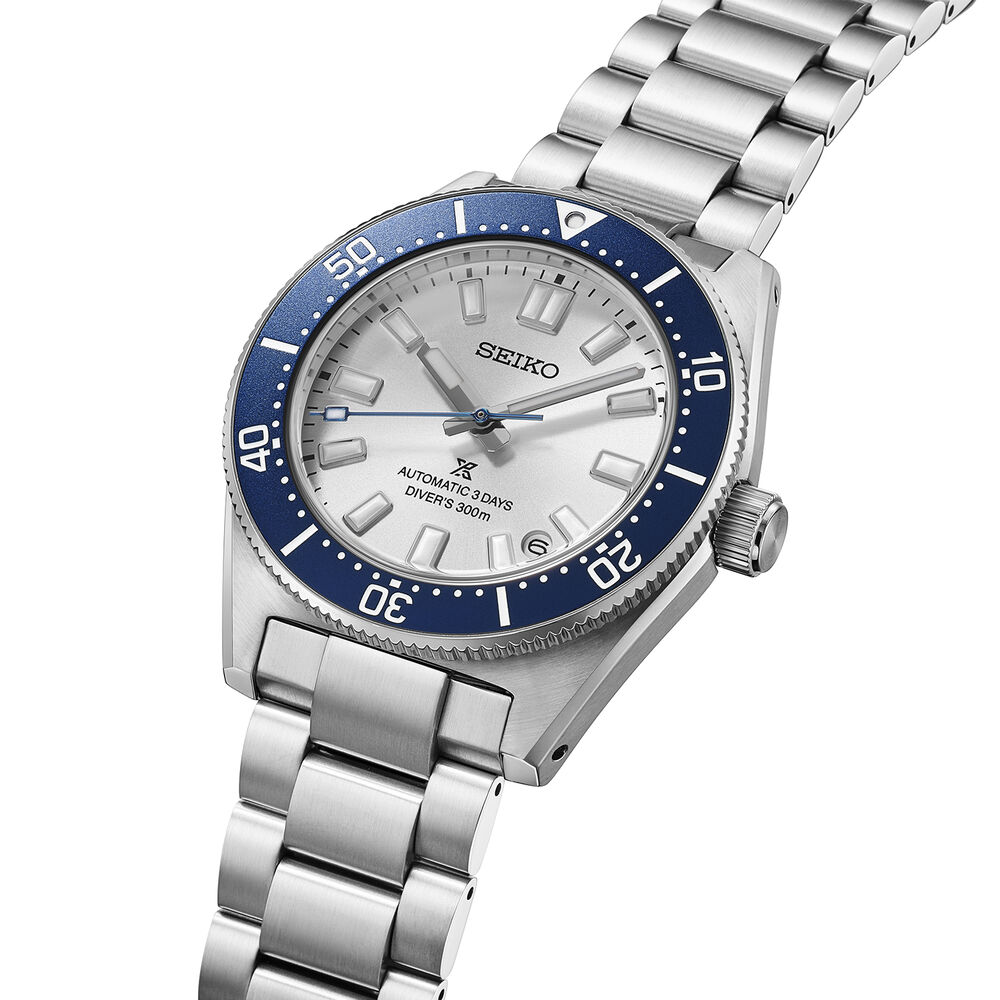 Seiko 145th Anniversary Prospex Diver's 1965 Heritage Limited Edition Silvertone Watch