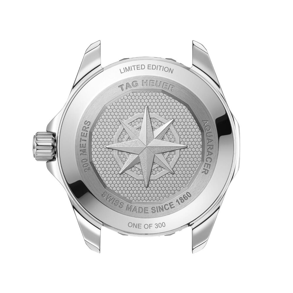 TAG Heuer Aquaracer Professional 200 Solargraph UK Limited Edition 40mm Steel Bracelet Watch