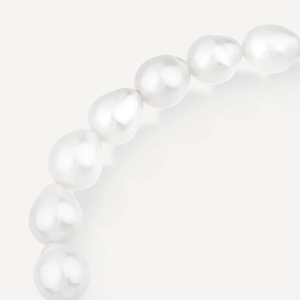 Freshwater Pearl Stretch Bracelet image number 3