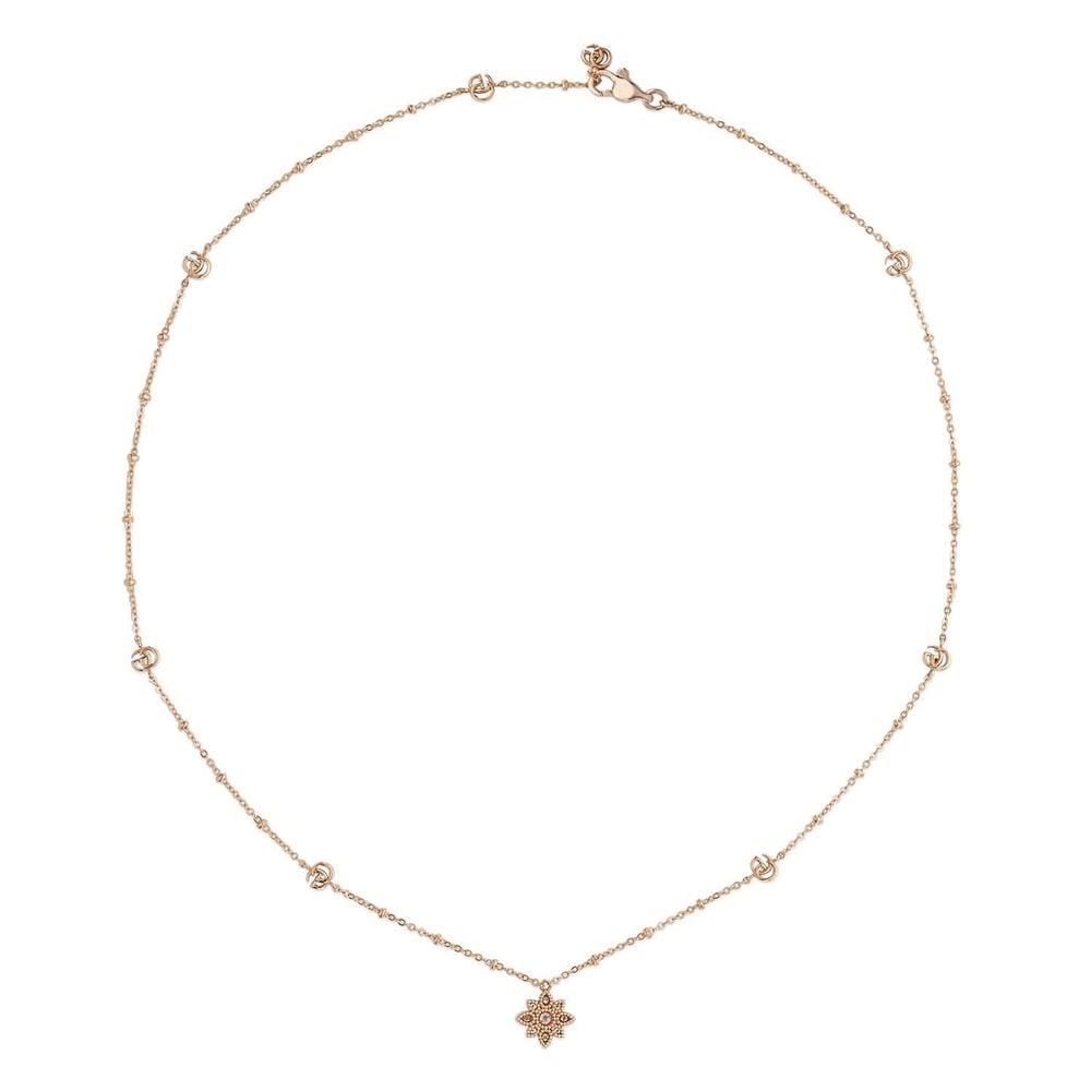Gucci Flora 18ct Rose Gold Necklace