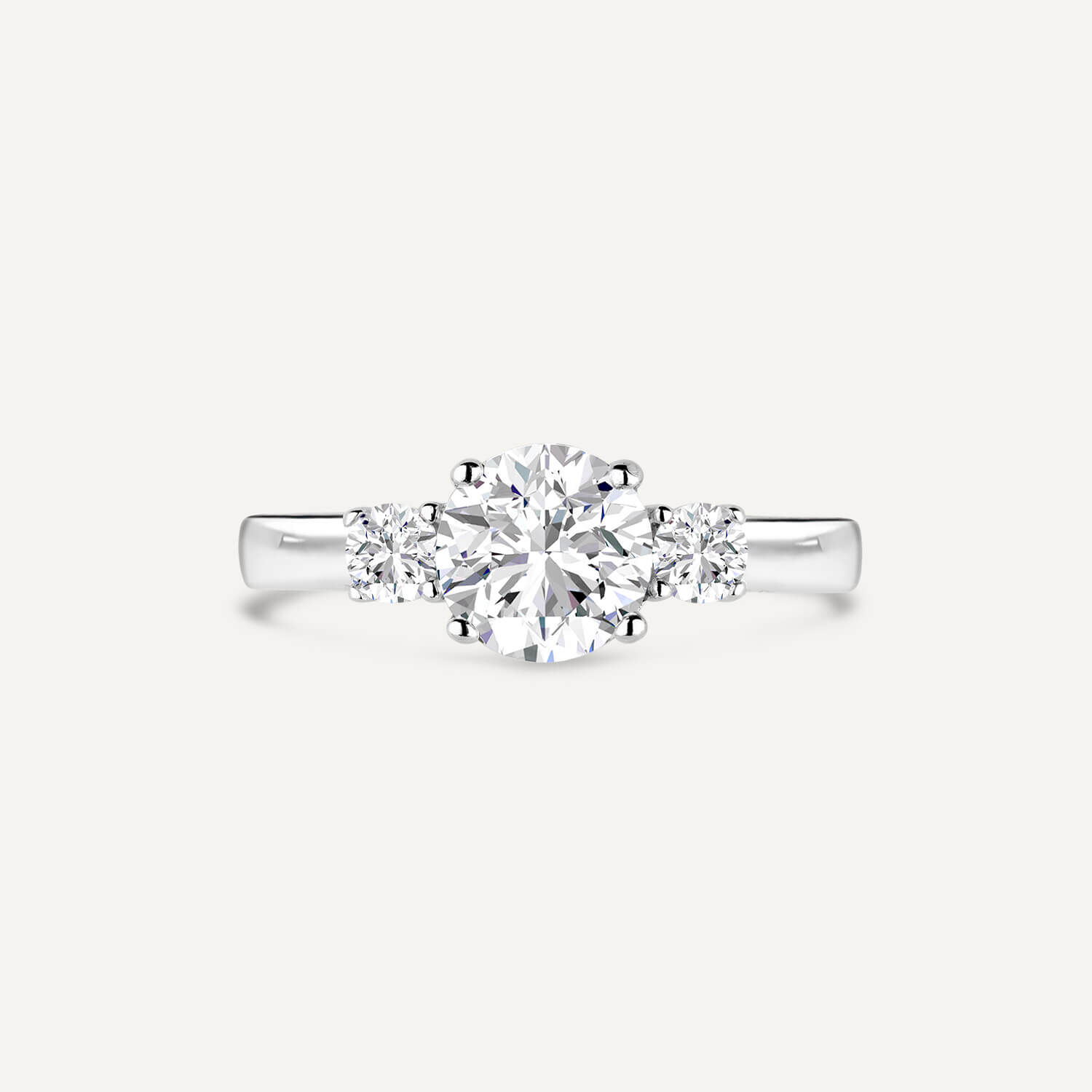 Ladies silver on sale dress rings