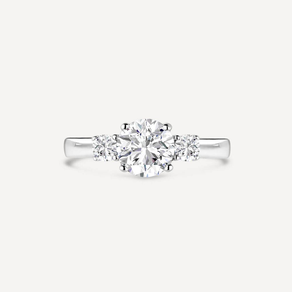 Ladies Sterling Silver Dress Ring image number 1