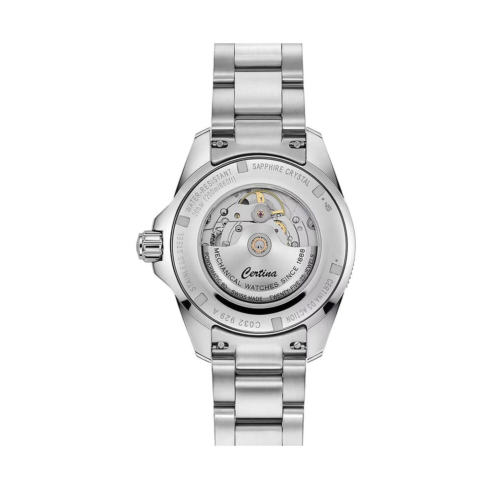 Certina DS Action GMT Powermatic 41mm Blue Dial Stainless Steel Bracelet Watch