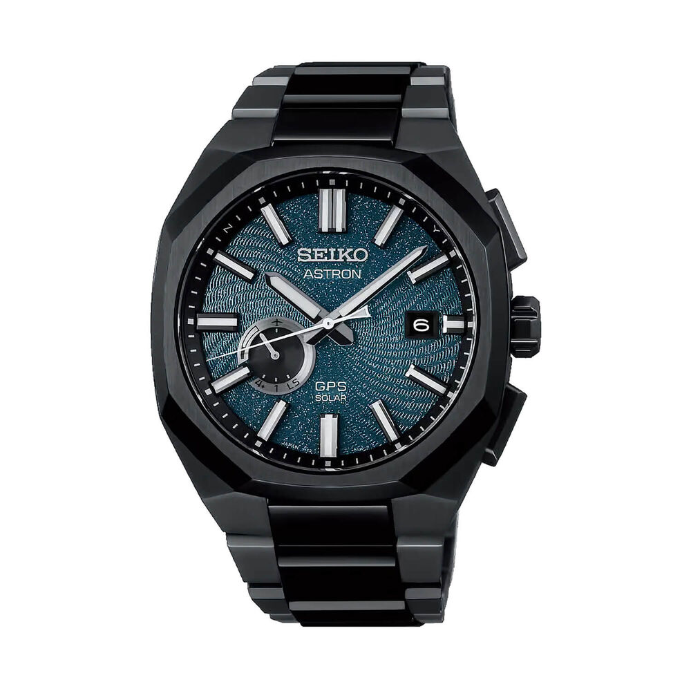 Seiko Astron GPS Solar &lsquo;Spiral Galaxy&rsquo; Limited Edition 41.2mm Titanium Case & Bracelet Watch