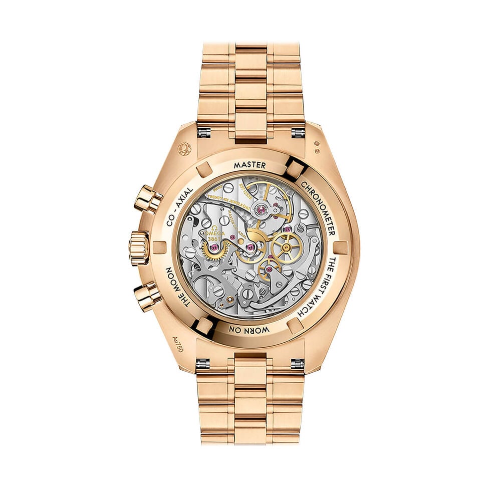 OMEGA Speedmaster Moonwatch Professional  Master Chronometer 42mm Green Dial Bracelet Watch