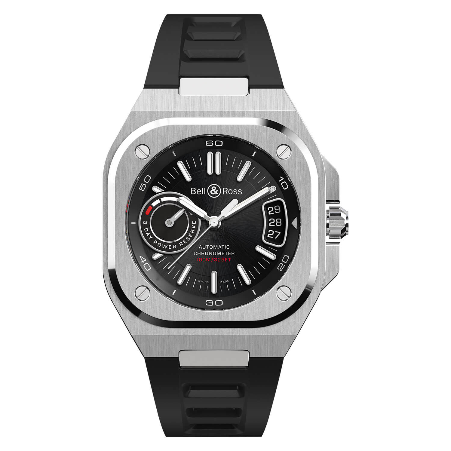 Bell & ross rubber straps new arrivals