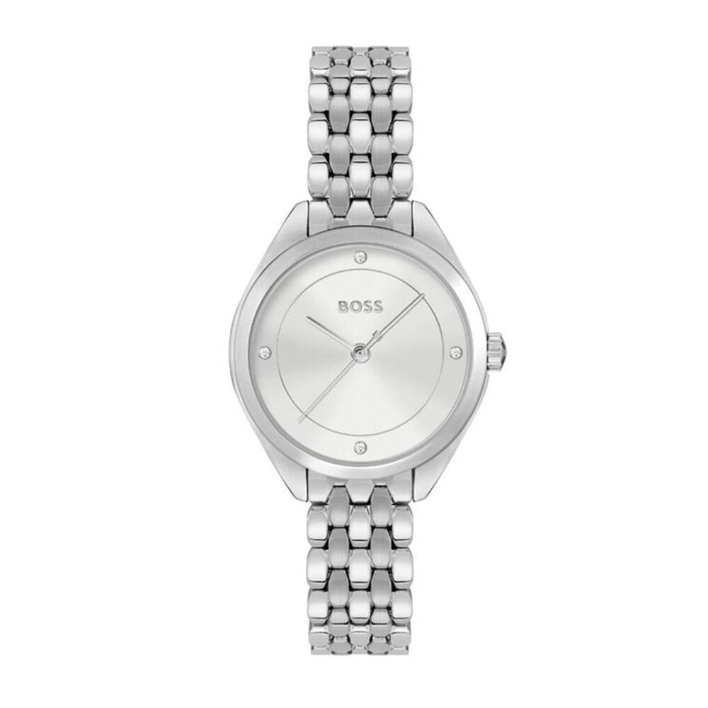 BOSS Mae 30mm Silver 3 Hand Dial Steel Case & Bracelet Watch
