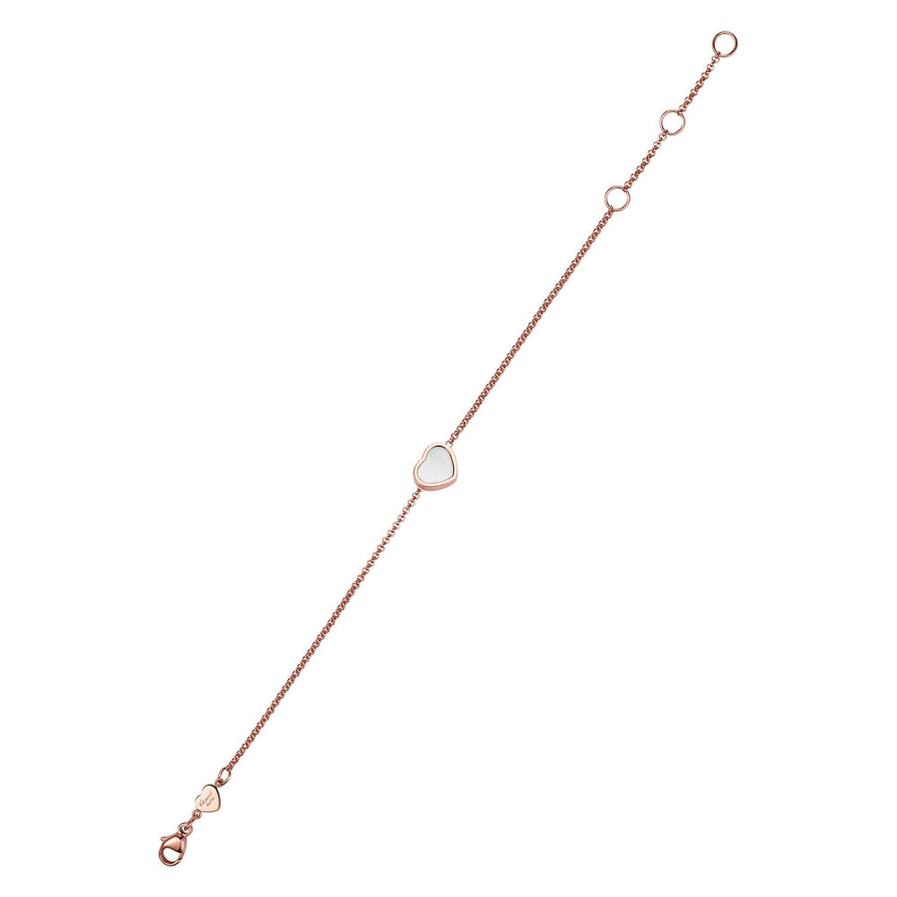 Chopard My Happy Hearts Mother of Pearl Rose Gold Bracelet image number 1