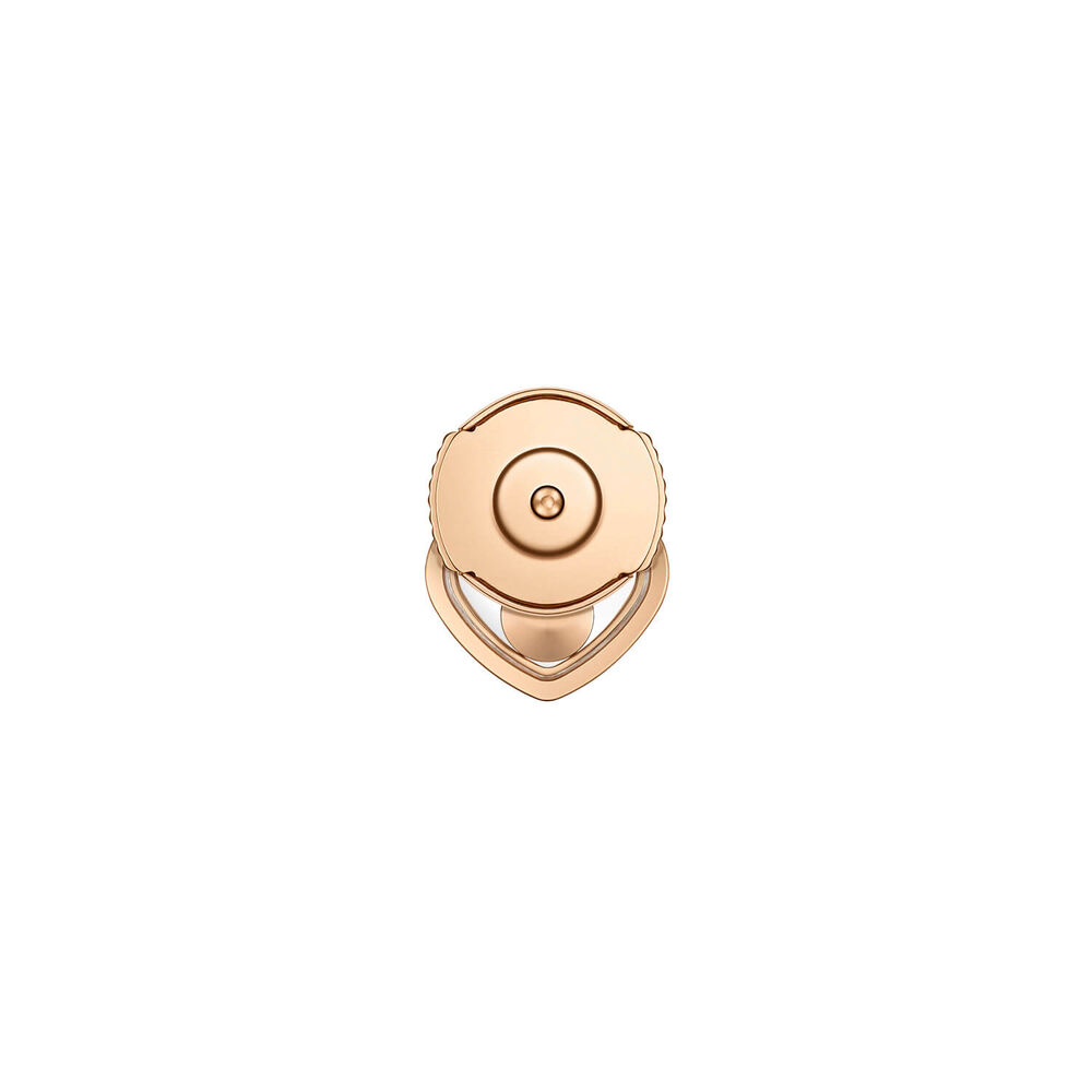 Chopard My Happy Hearts 1 Diamond Rose Gold Single Stud Earring image number 3