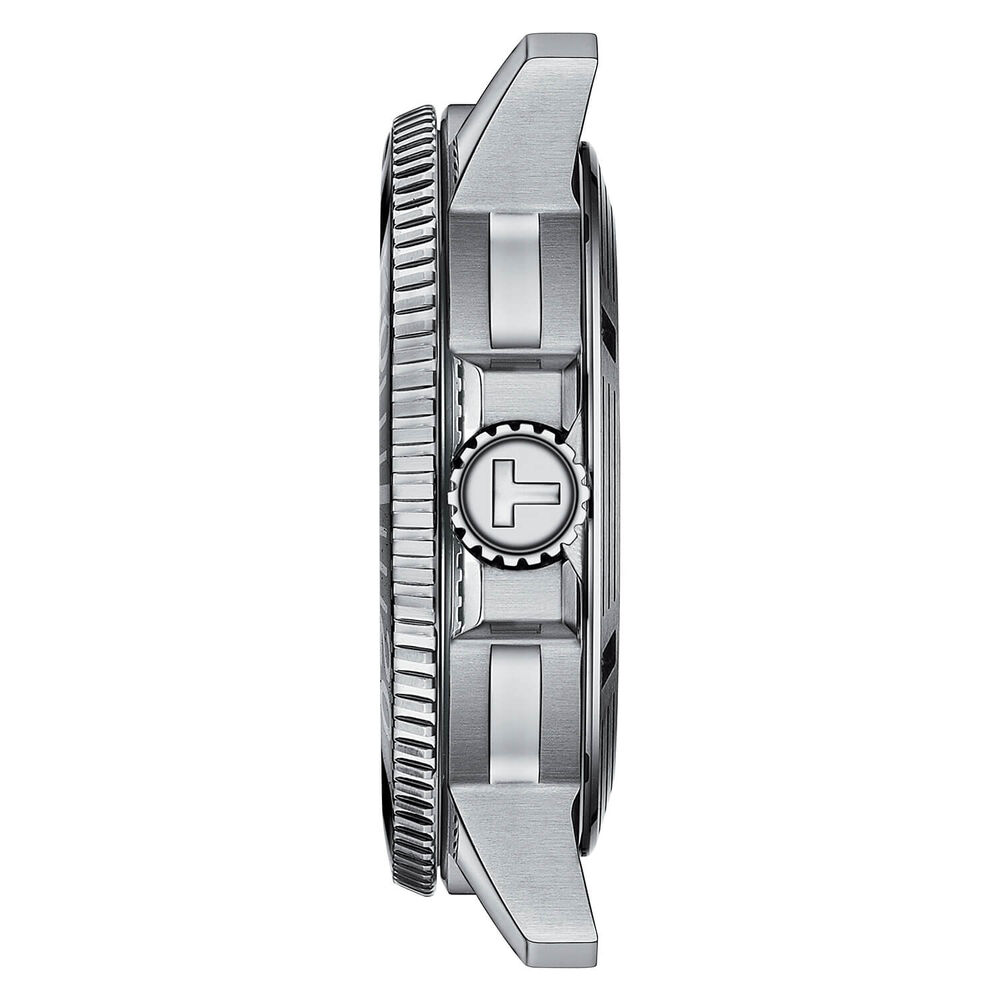 Tissot Seastar Powermatic80 43mm Blue Dial Steel Case Bracelet Watch image number 2
