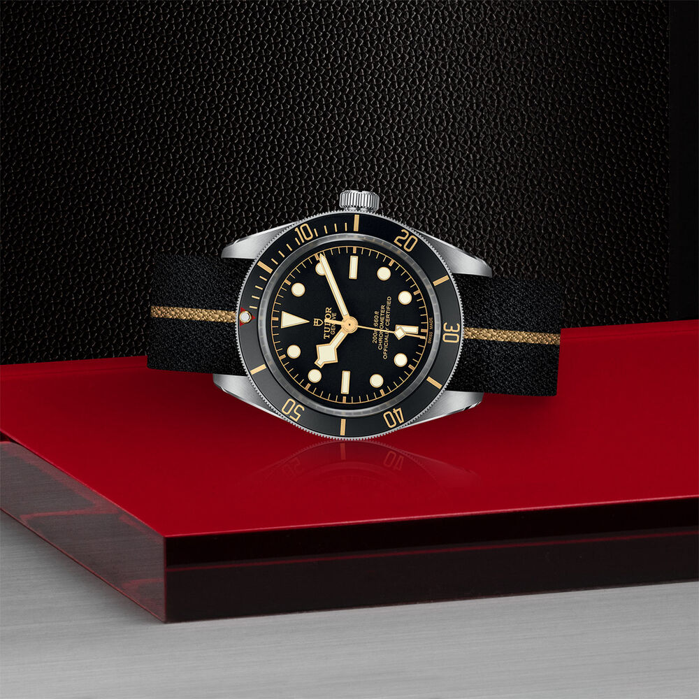 TUDOR Black Bay Fifty-Eight Striped Fabric 39mm Men's Watch image number 2