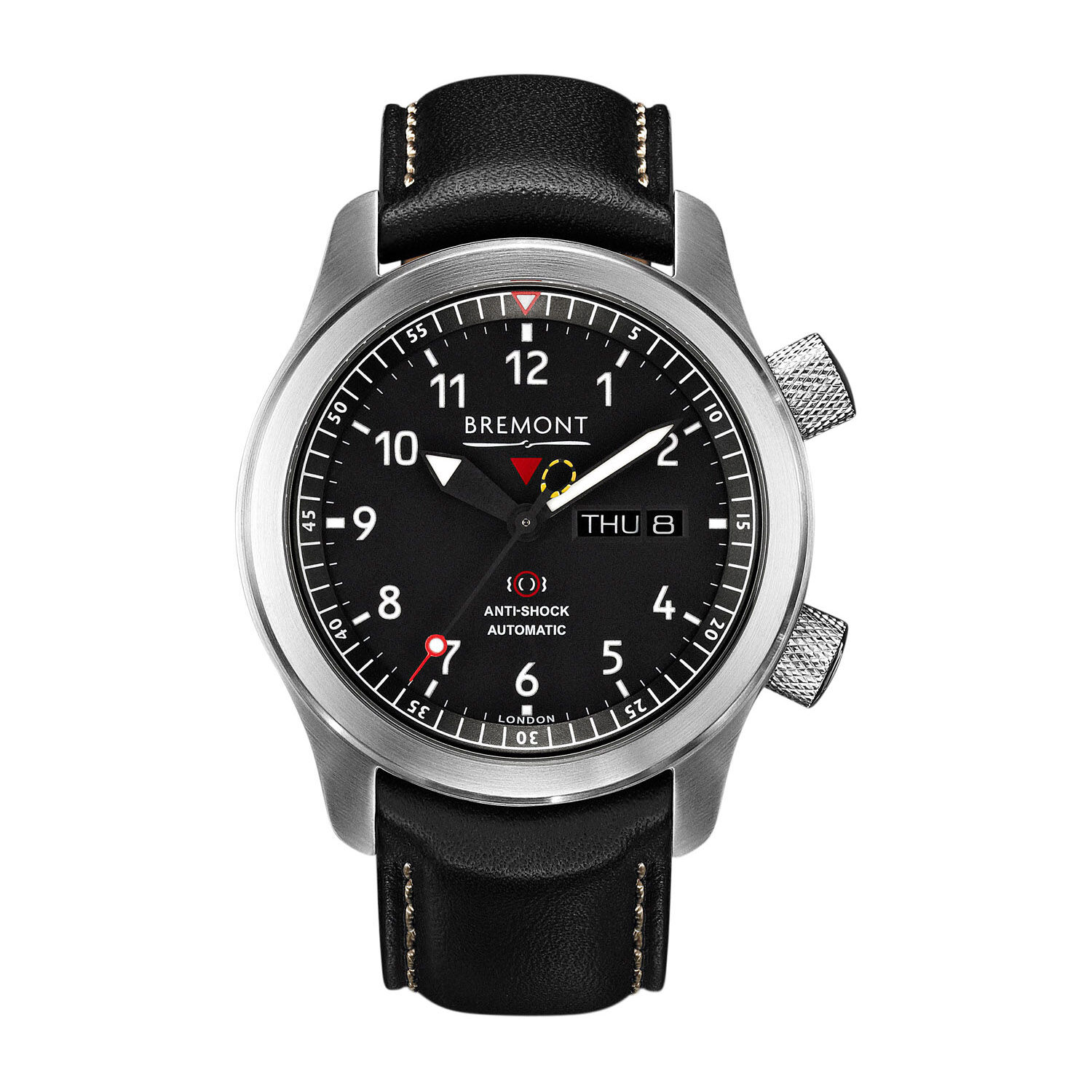Bremont MB11 Martin Baker Steel Case with Orange Black Strap Gents Watch