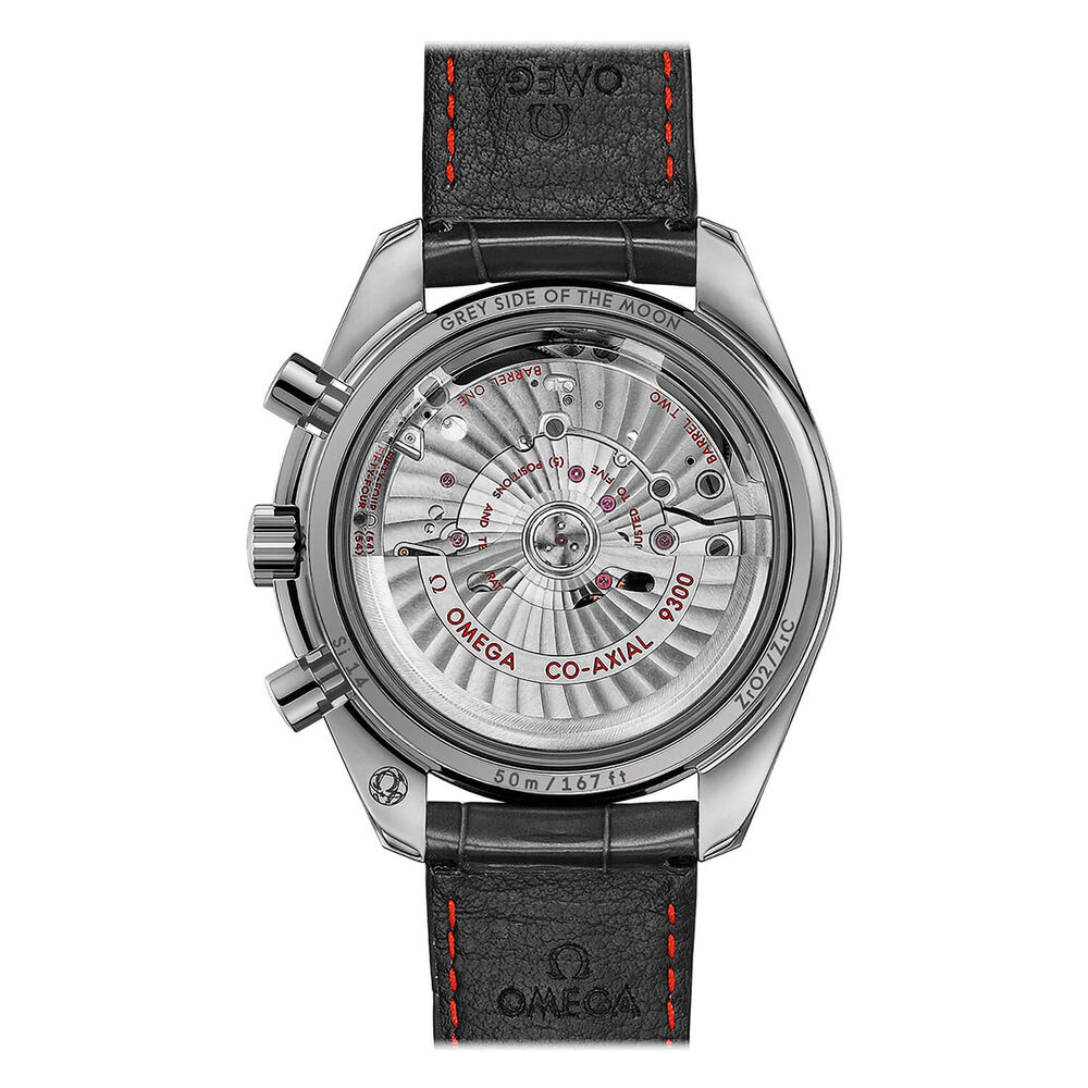 OMEGA Speedmaster 44mm Grey Dial Strap Watch