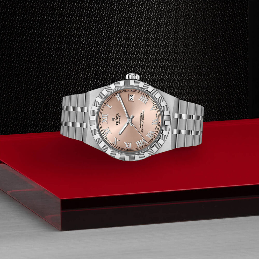 TUDOR Royal 36mm Salmon Dial Stainless Steel Bracelet Watch