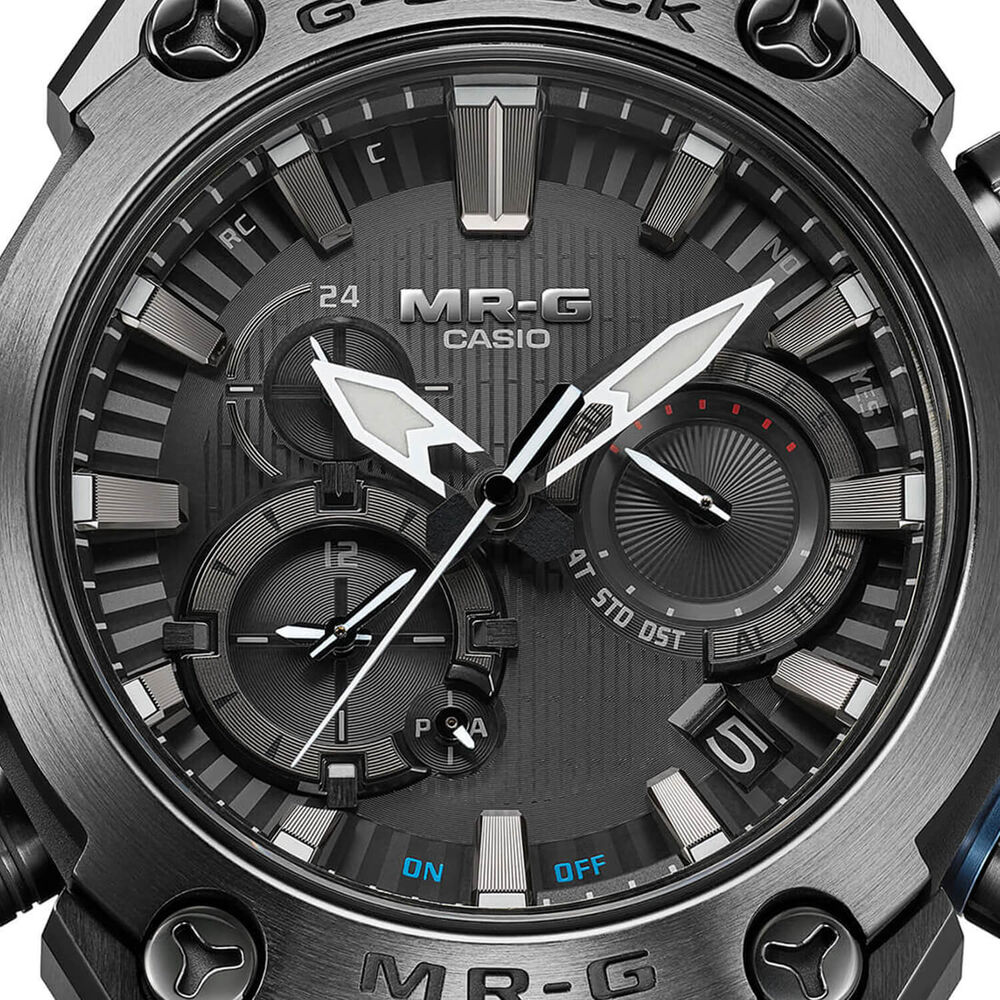 G-SHOCK MR-G 54.7mm Black Dial Titanium Bracelet Watch image number 3