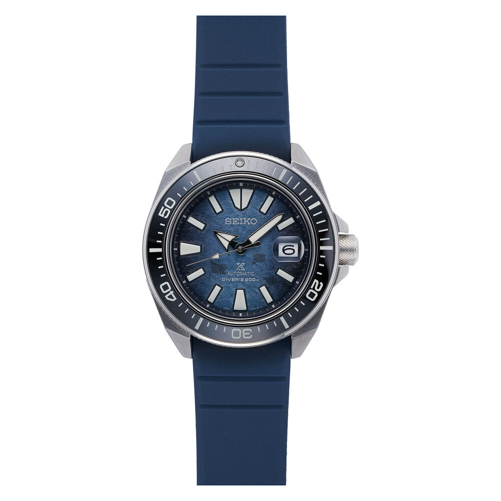 Seiko Prospex Save the Ocean Sting Ray 43.8mm Steel Case Rubber Watch
