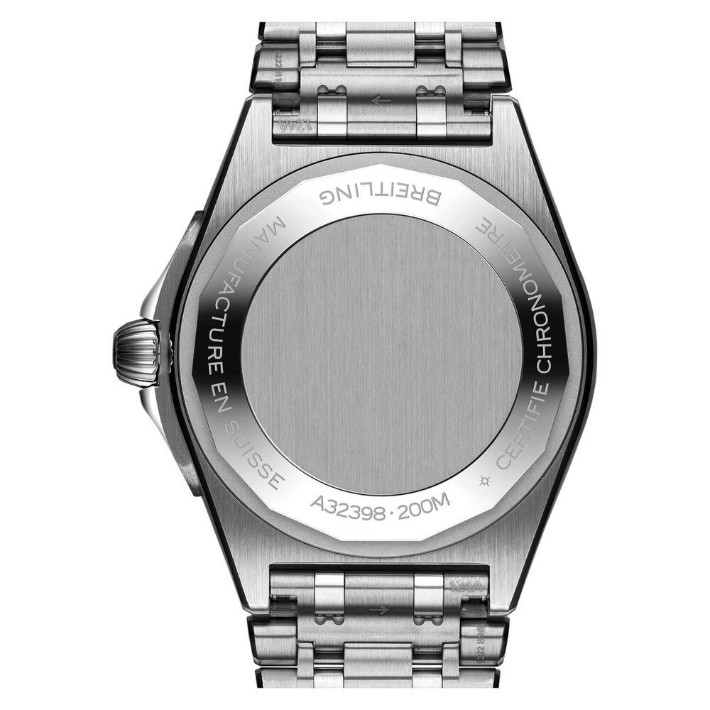 Breitling Chronomat Automatic GMT 40 Black Dial Bracelet Watch image number 3
