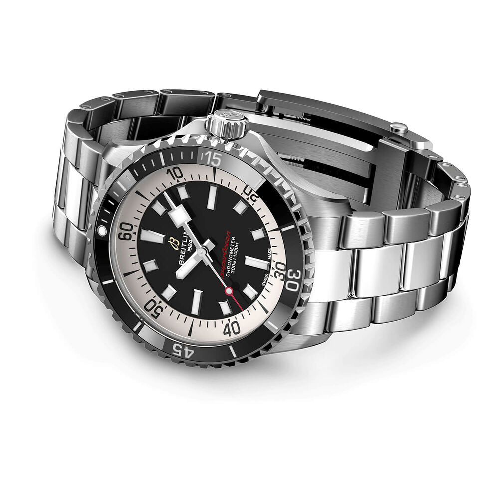 Breitling Superocean Automatic 42 Black Dial Bracelet Watch image number 3