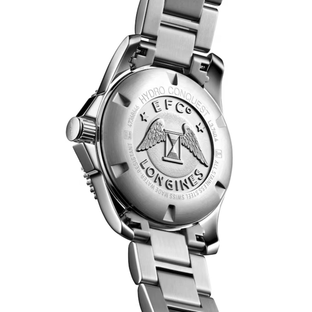 Longines HydroConquest 41mm Blue Dial Stainless Steel Bracelet Watch image number 2