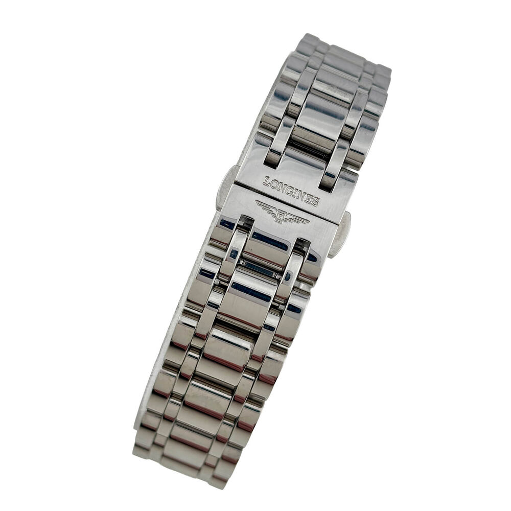 Pre-Owned Longines DolceVita Mother of Pearl Dial Diamond Dots Steel Bracelet Watch image number 2