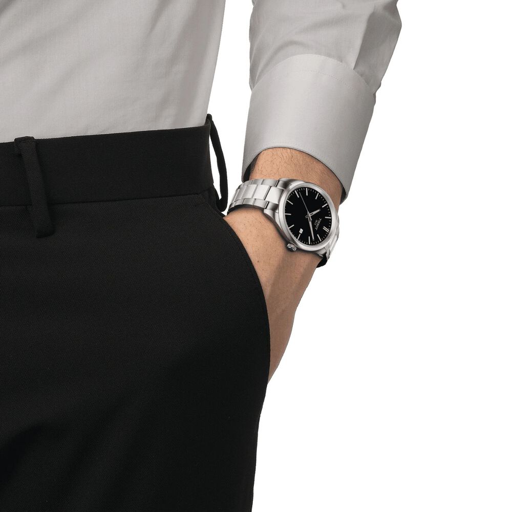 Tissot PR100 40mm Black Dial Steel Case Watch image number 5