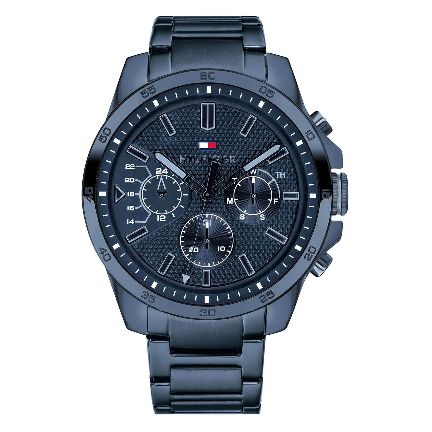 Tommy Hilfiger Blue Ion Plated Dial Bracelet Watch