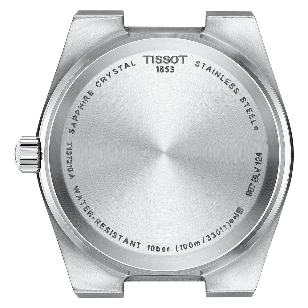 Tissot PRX 35mm Pink Dial Steel Bracelet Watch image number 1