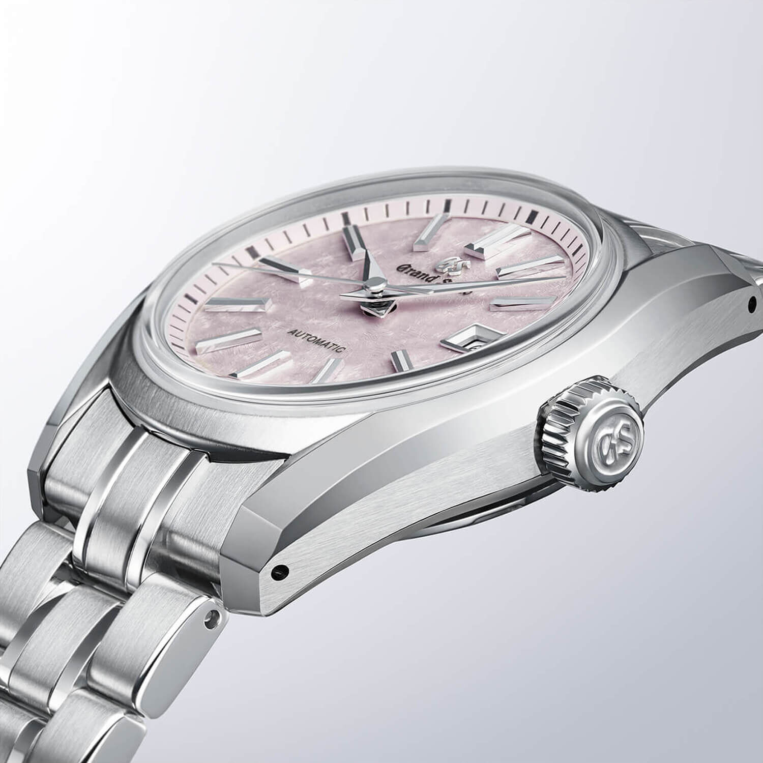 Grand Seiko 'Sakura-Kakushi' 62GS 30mm Pink Dial Watch