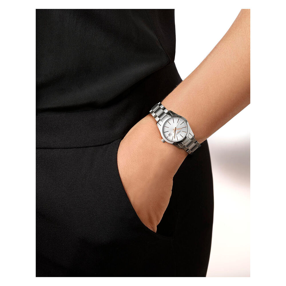 Longines Conquest Classic Stainless Steel 29.5mm Ladies Watch image number 7
