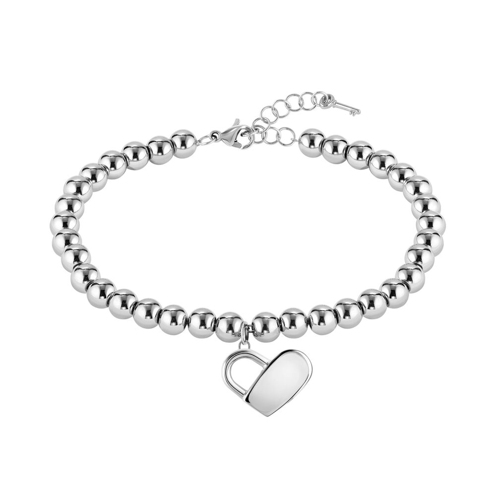 BOSS Ladies Beads Collection Stainless Steel Bracelet