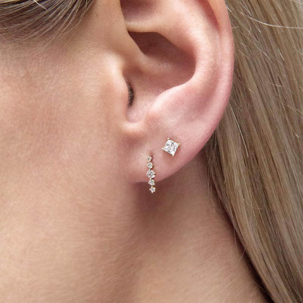 CARAT* London Chelsea Miwa Single Stud Earring image number 1
