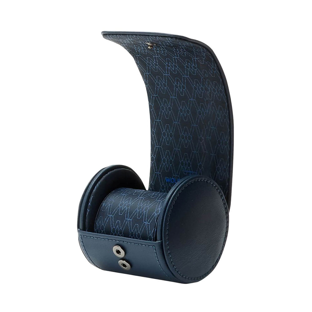 WOLF Earth Midnight Blue Single Watch Roll