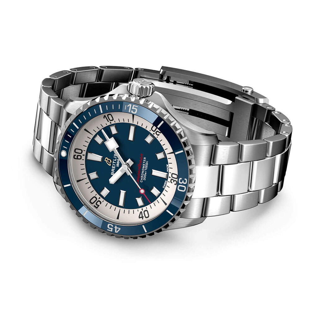 Breitling Superocean Automatic 42 Blue Dial Bracelet Watch image number 2