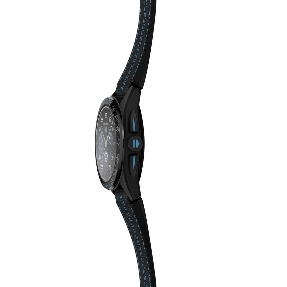 TAG Heuer Connected Calibre E4 Porsche Edition 45mm Black Dial Watch image number 1