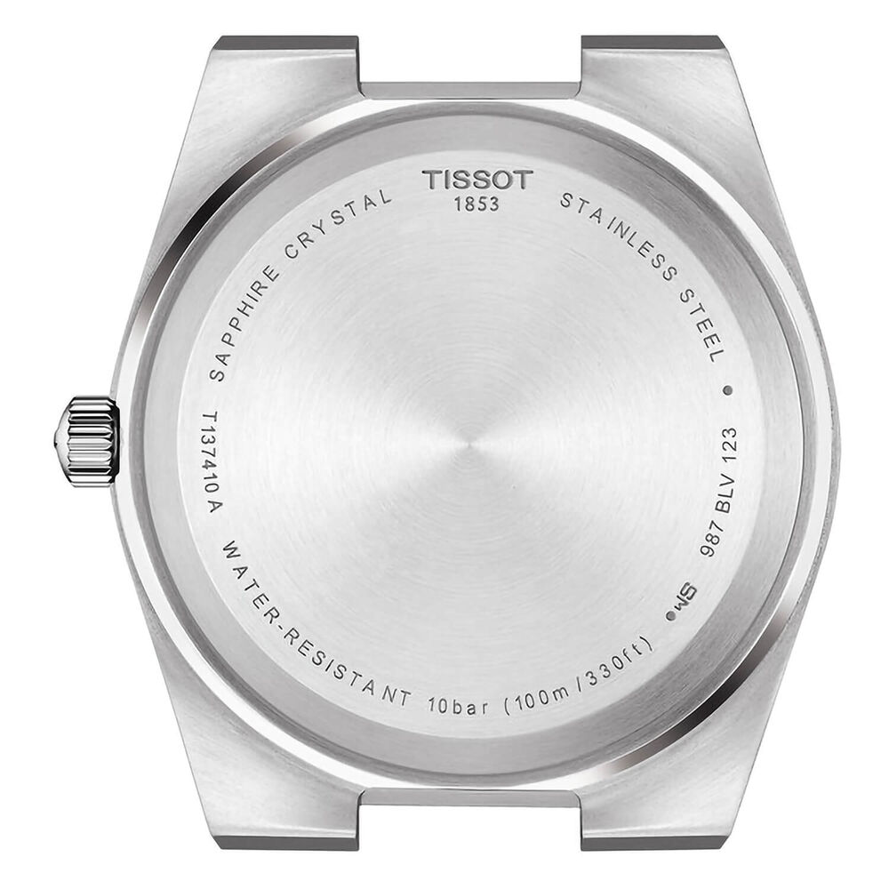 Tissot PRX 40mm Black Dial Steel Case Bracelet Watch image number 1