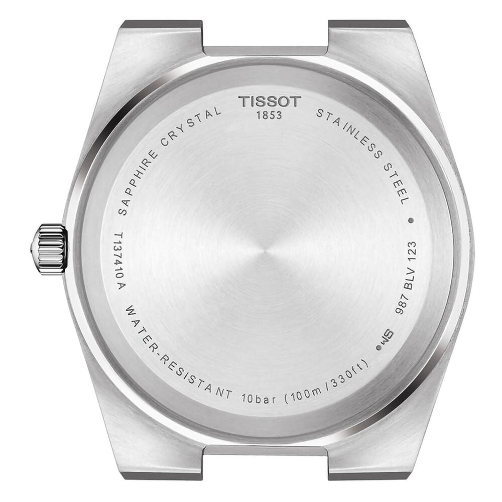 Tissot PRX 40mm Black Dial Steel Case Bracelet Watch