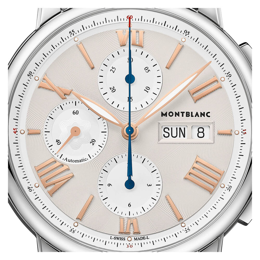 Montblanc Star Legacy 43mm Rose Gold Index Watch image number 1