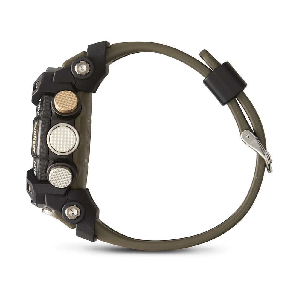 G-SHOCK Master of G Land Mudmaster 55.4mm Dial Green Resin Strap Watch image number 4