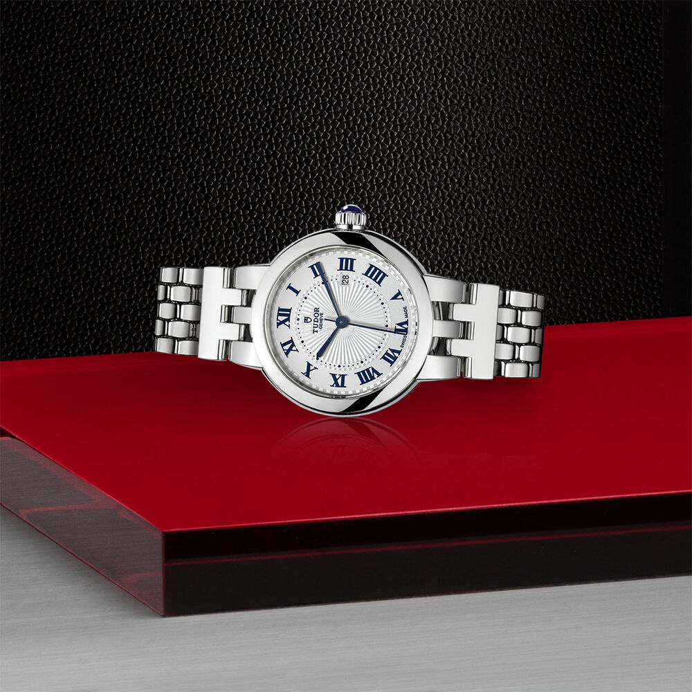 Tudor Clair de Rose Selfwinding Mechanical 30mm Steel Bracelet Watch image number 2