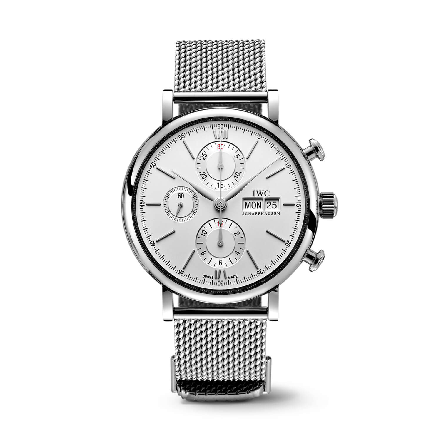 Iwc portuguese hotsell chronograph bracelet