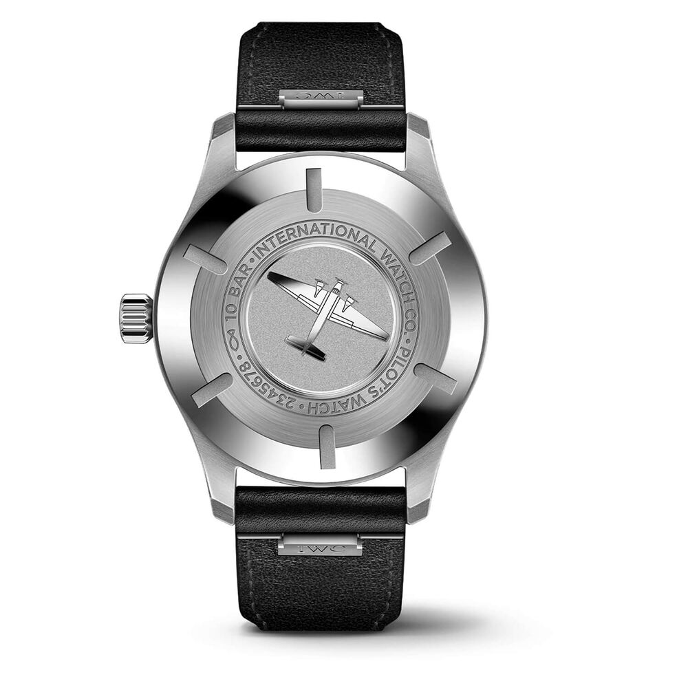 IWC Schaffhausen Pilot's Watch Mark XX Black Dial Strap Watch image number 2