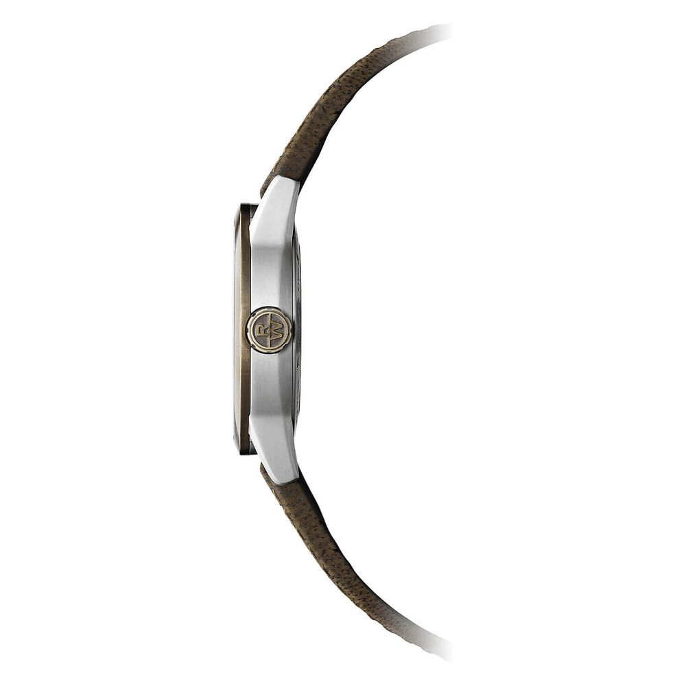 Raymond Weil Freelancer 42mm Skeleton Dial Brown Strap Watch image number 1