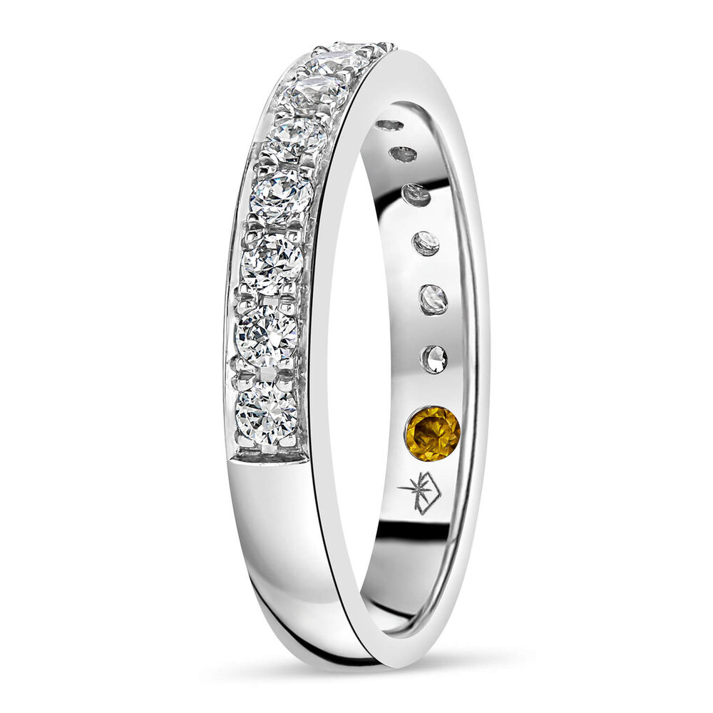 Northern Star 0.50ct Diamond 18ct White Gold Anniversary Ring image number 4