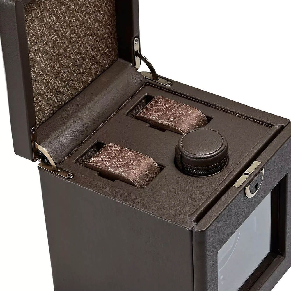 WOLF Earth Single Watch Winder Coffee