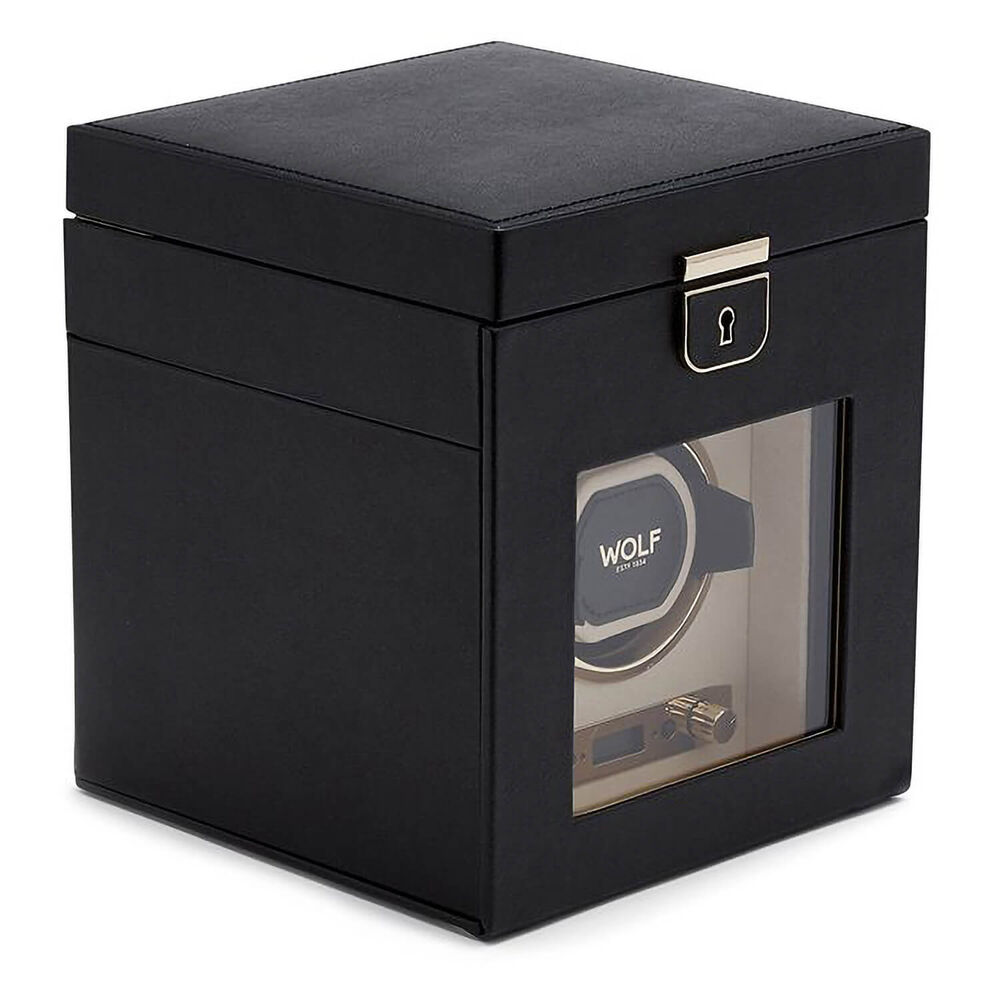 WOLF PALERMO Single Black Anthracite Watch Winder image number 3
