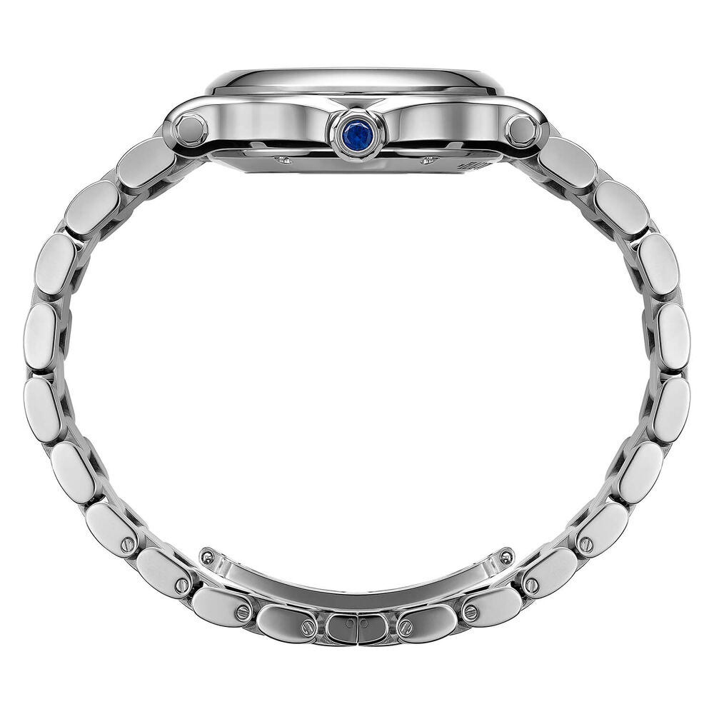Chopard Happy Sport Silver Dial Diamonds Steel Bracelet Watch