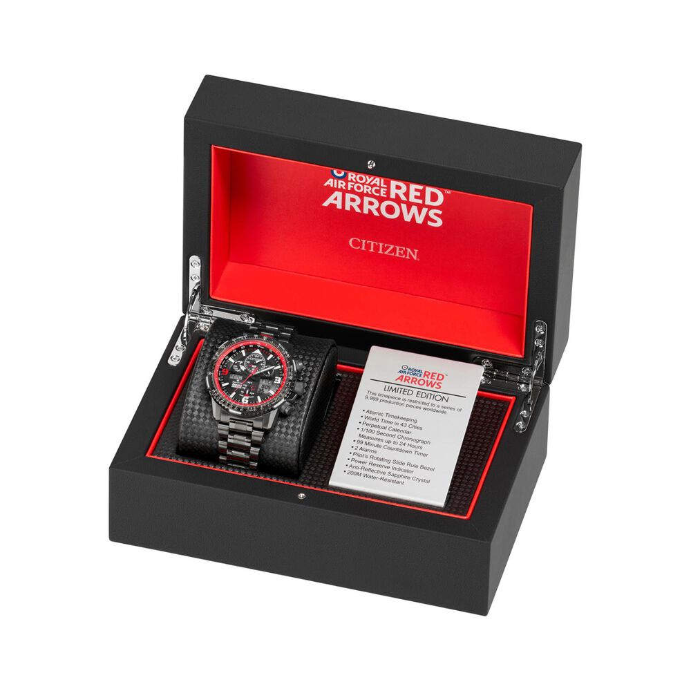 Citizen Eco-Drive Limited Edition Red Arrows Skyhawk A.T 46mm PVD Case Watch image number 5