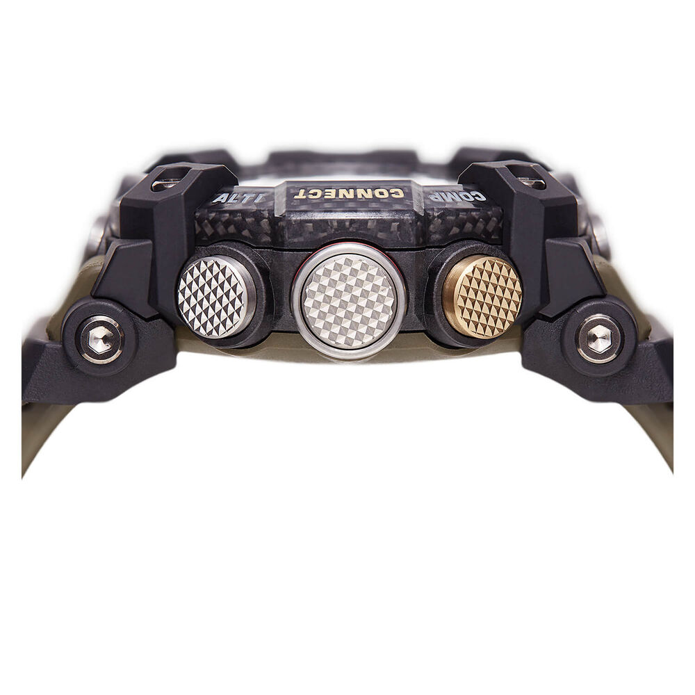 Casio G-Shock Mudmaster Carbon Case Multi Green Strap Watch image number 3