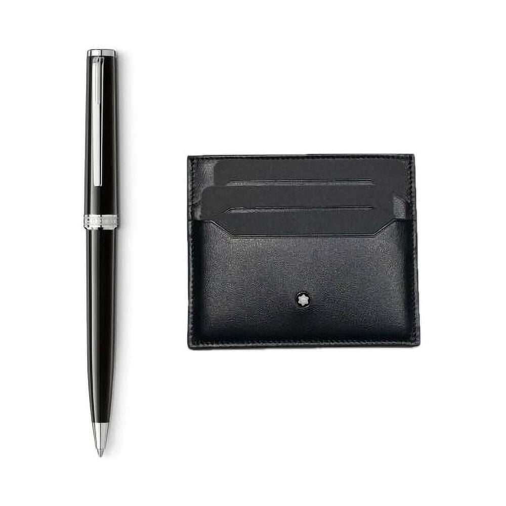 Montblanc Pix Ballpoint Pen & Credit Card Holder Gift Set