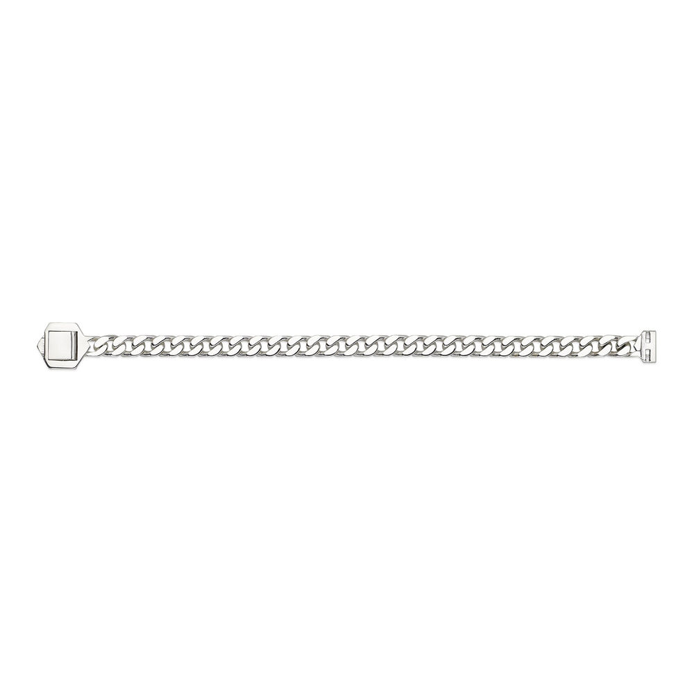 Gucci Trademark Sterling Silver Chain Bracelet image number 2